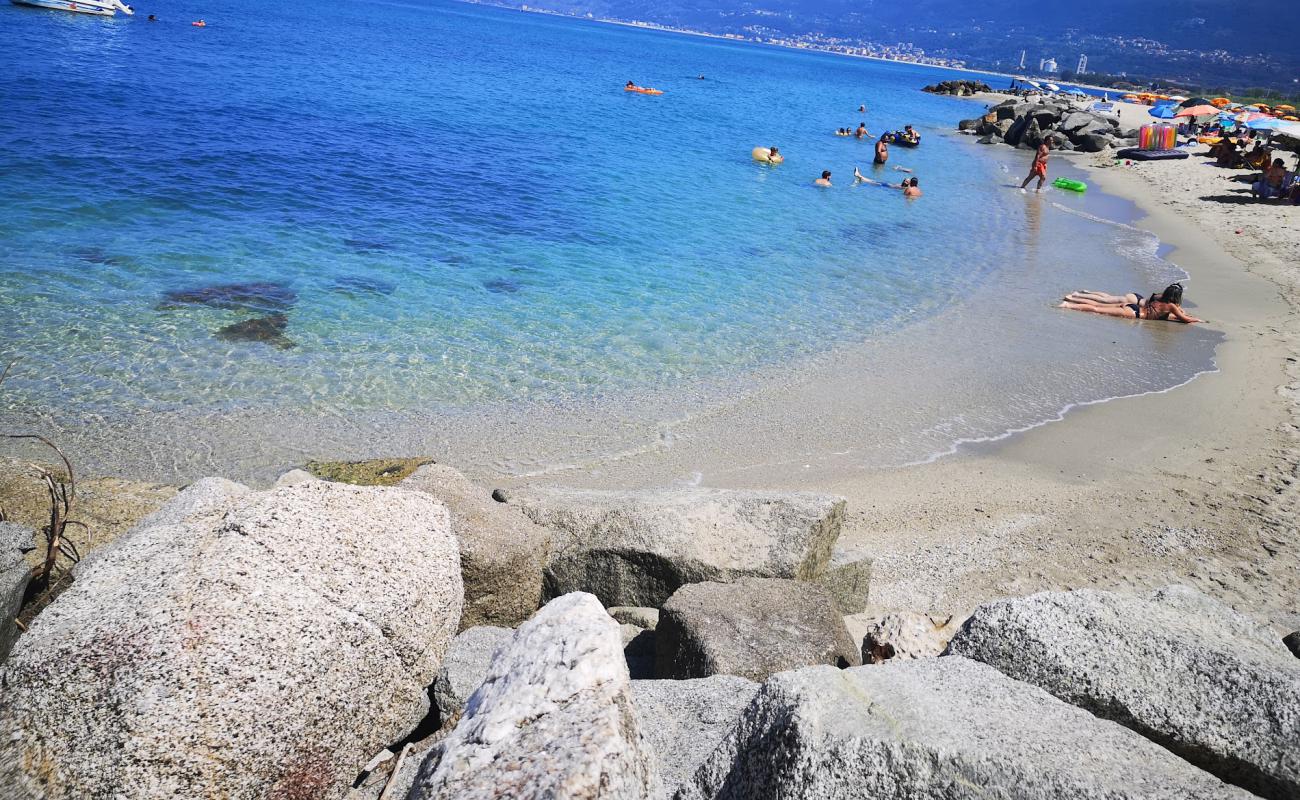 Photo of Spiaggia di Trainiti with bright sand surface