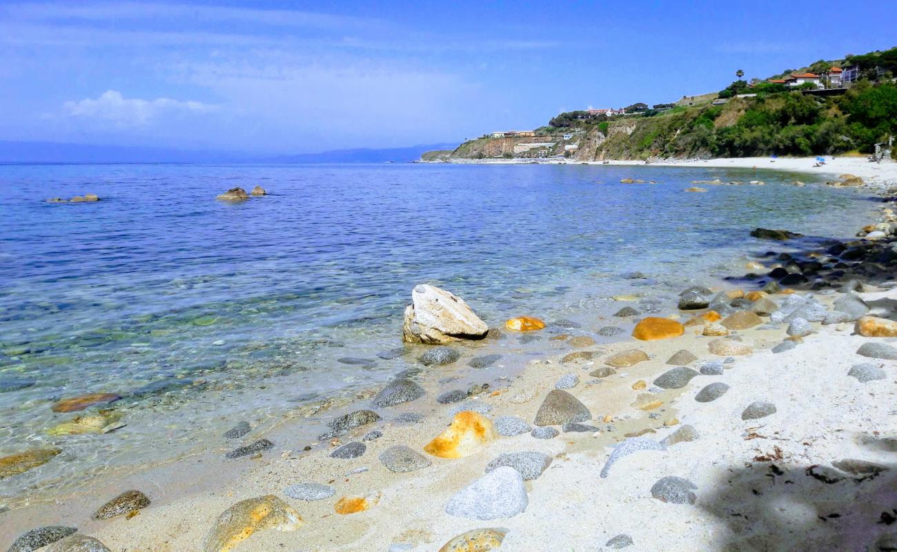 Photo of Sant' Irene beach with bright sand surface