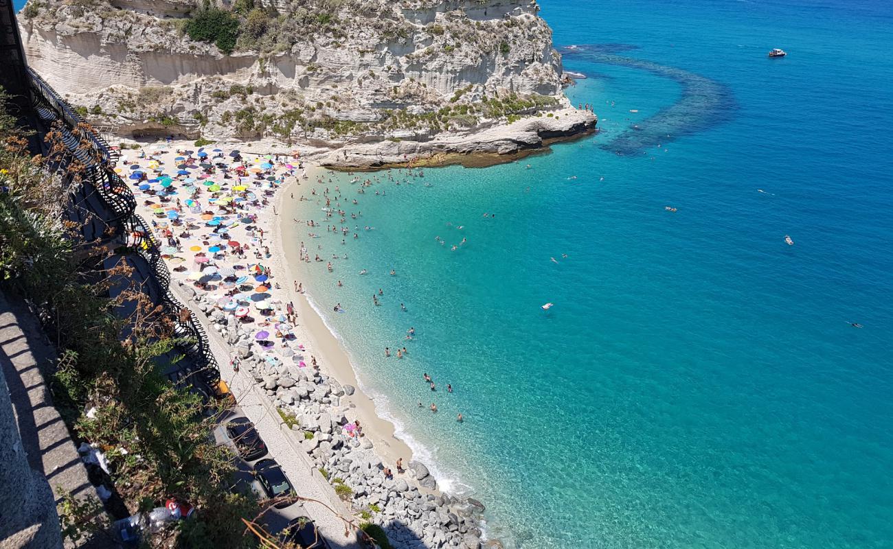 Photo of Spiaggia della Rotonda with bright sand surface