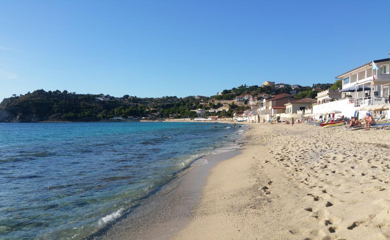 Photo of Spiaggia Santa Maria with bright sand surface