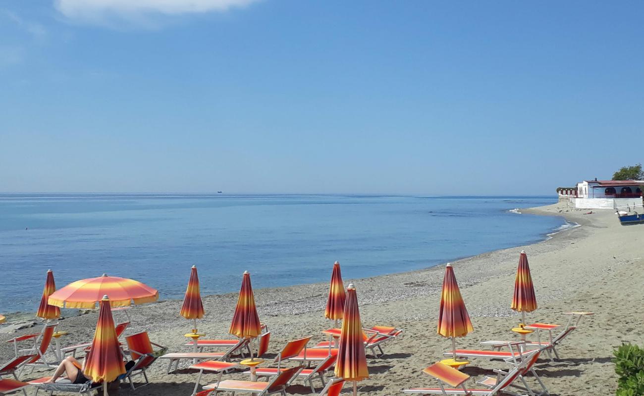 Photo of Spiaggia di Brancaleone with gray fine pebble surface