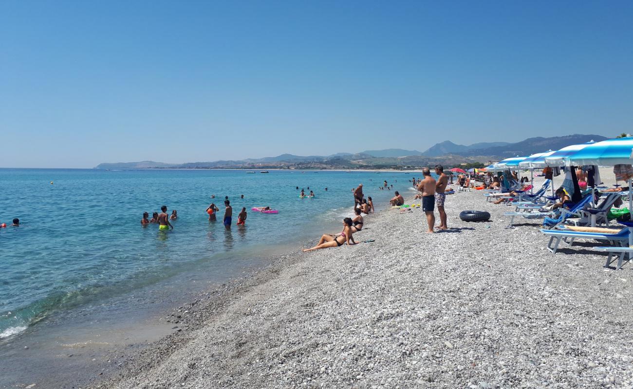 Photo of Bovalino Marina beach with gray sand &  pebble surface