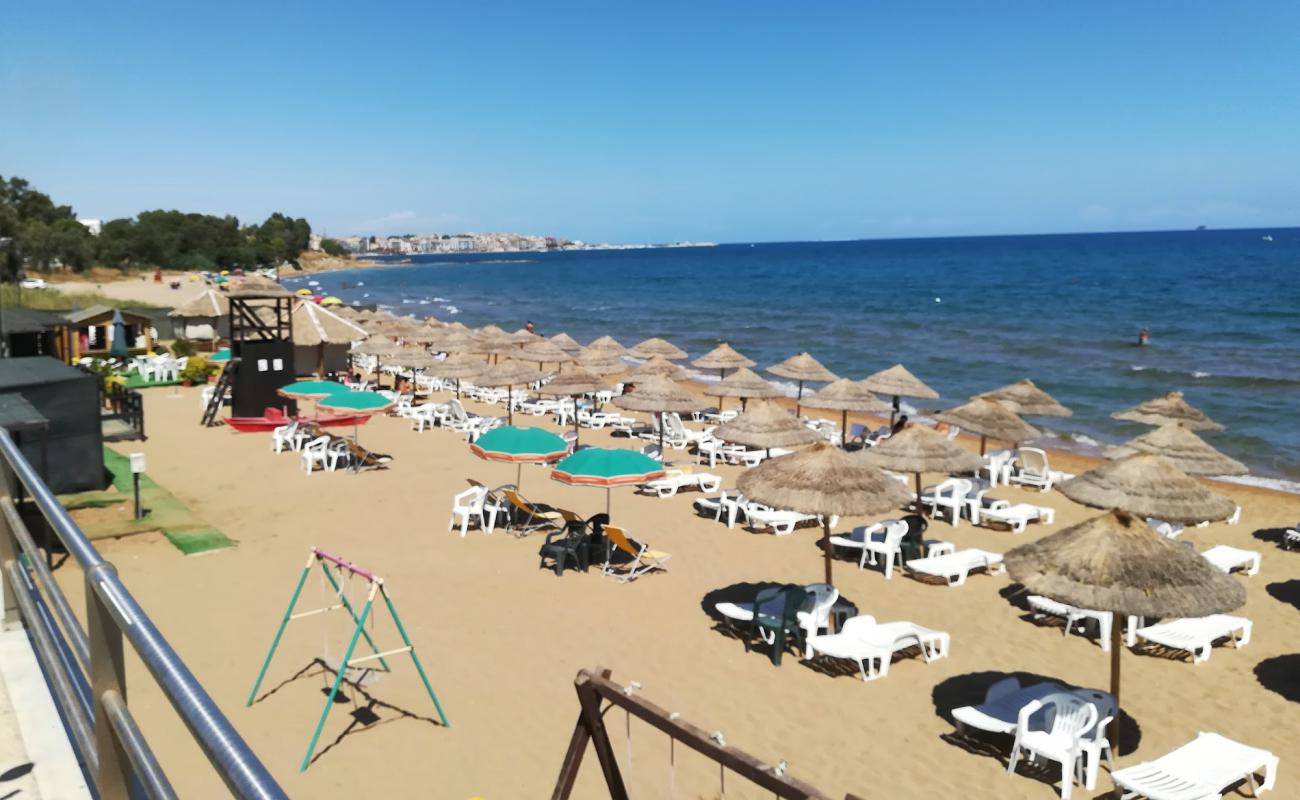 Photo of Spiaggia di Via Poseidonia with brown sand surface