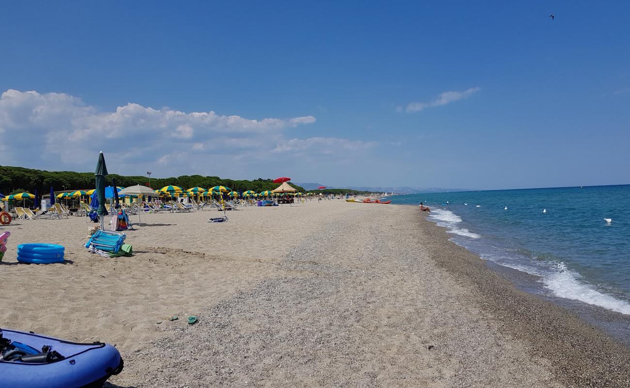 Photo of Salicetti beach with bright sand surface