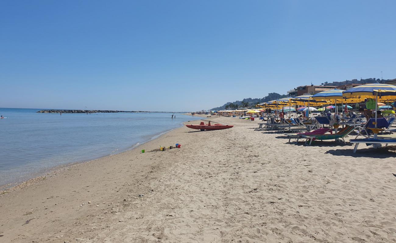 Photo of Cupra Marittima with bright sand surface