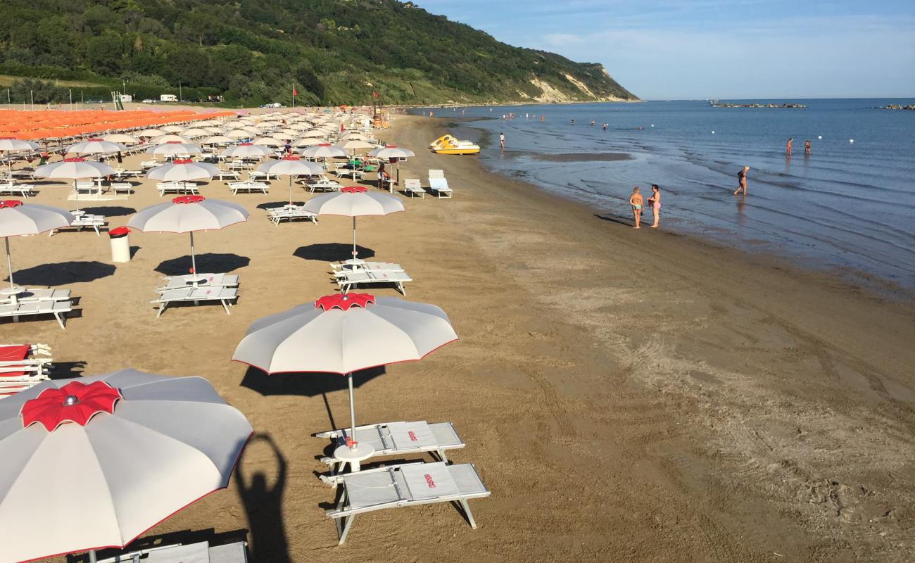 Photo of Baia Flaminia with bright fine sand surface