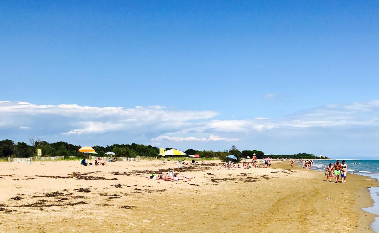 Photo of Bibione beach II with bright fine sand surface