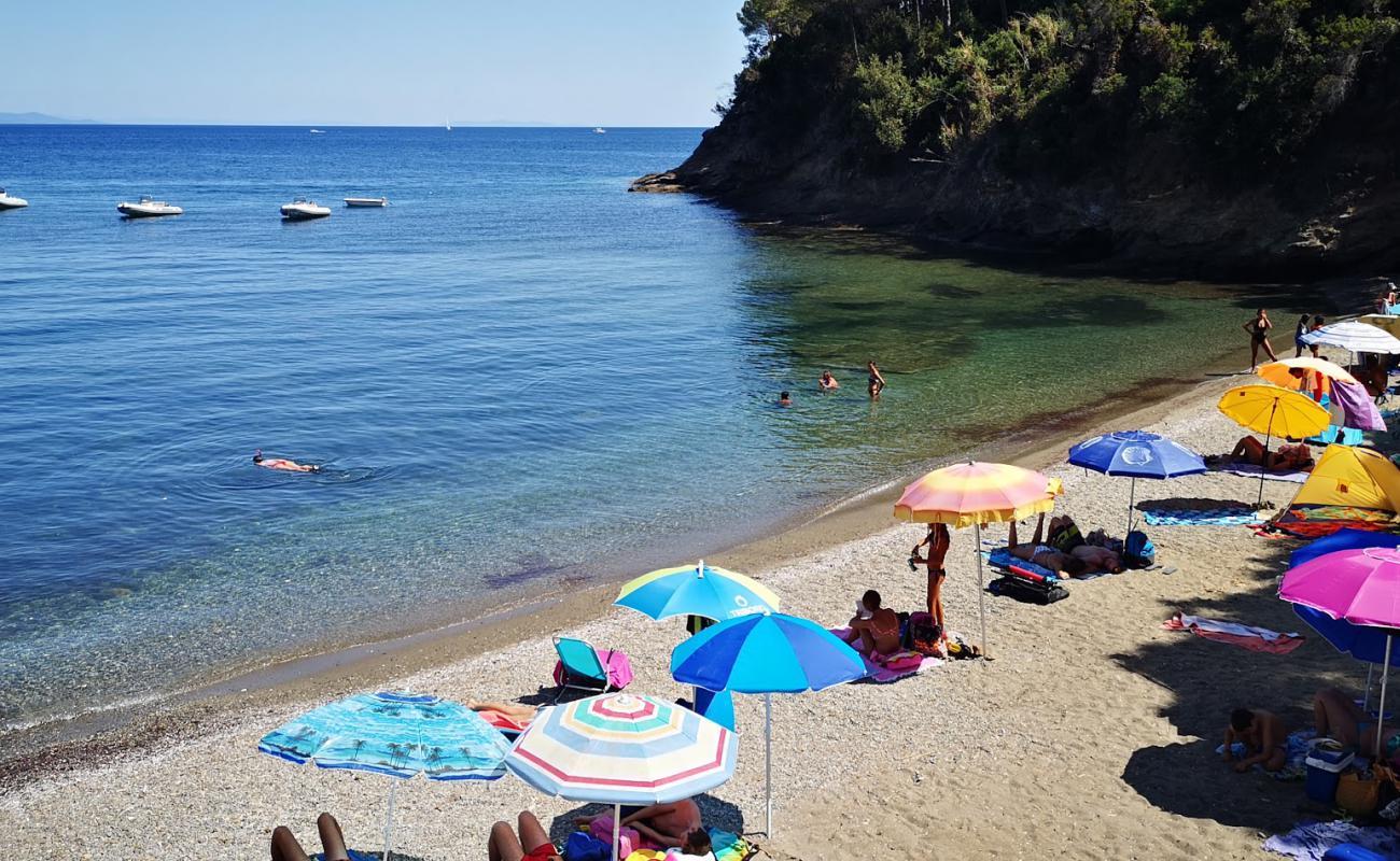 Photo of Capo Perla beach with light pebble surface