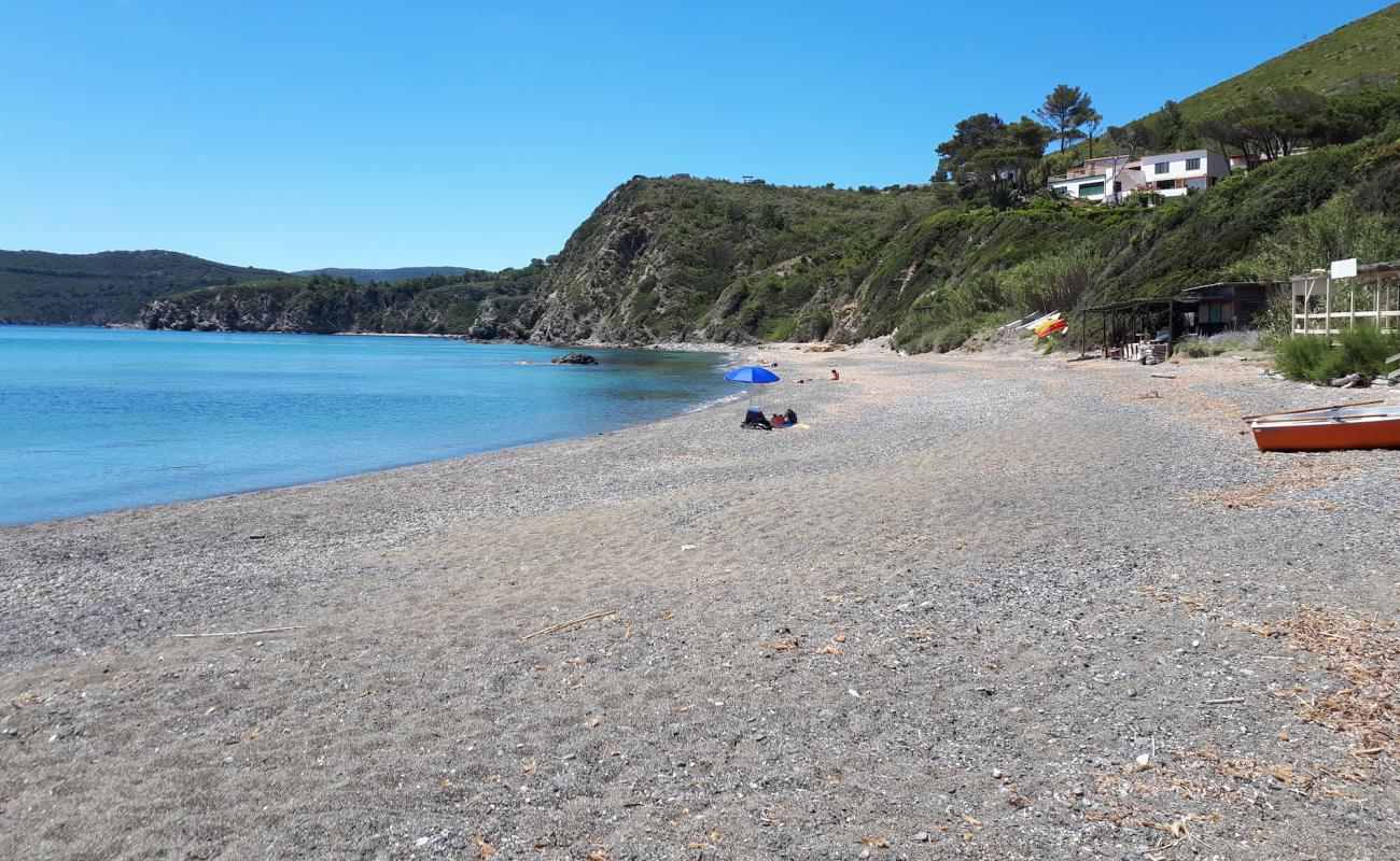 Photo of Norsi beach with gray fine pebble surface