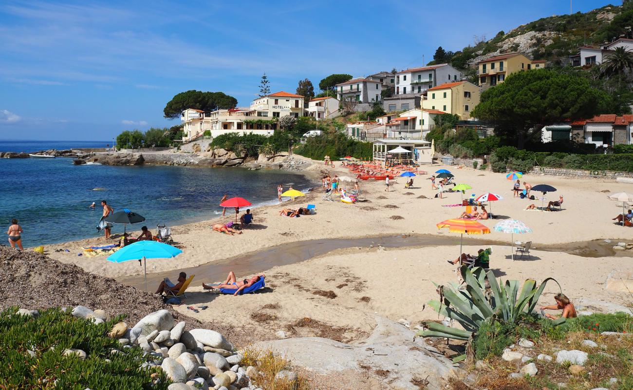 Photo of Spiaggia di Seccheto with light fine pebble surface