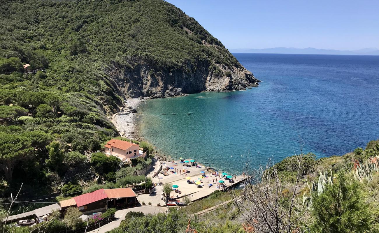 Photo of Patresi beach II with rocks cover surface