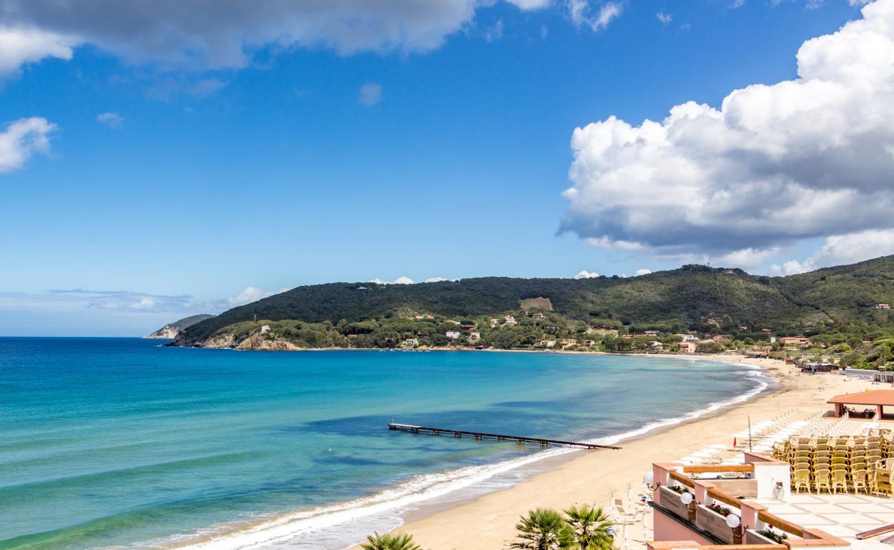 Photo of Procchio Beach with bright fine sand surface