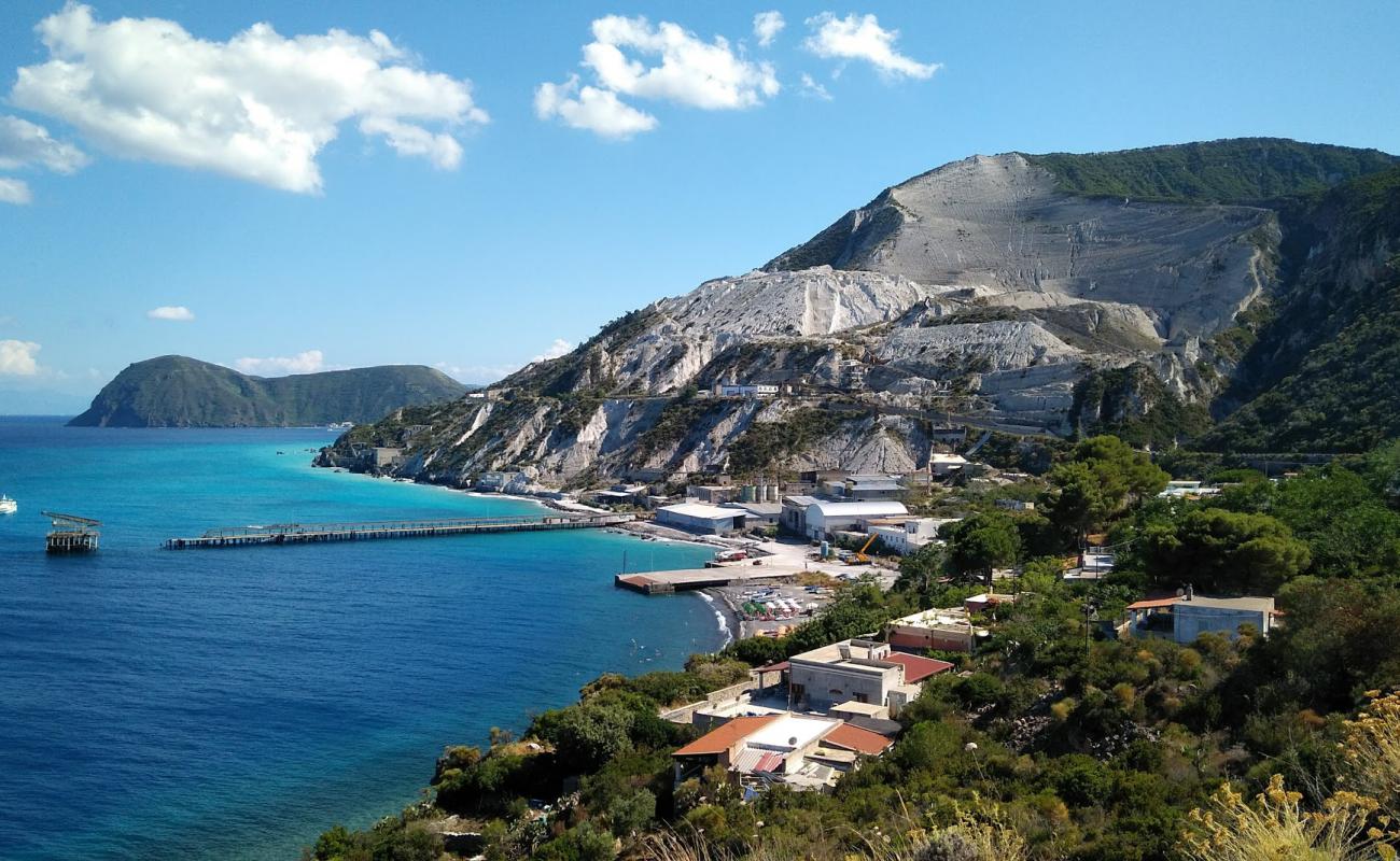 Photo of Porticello beach with light pebble surface