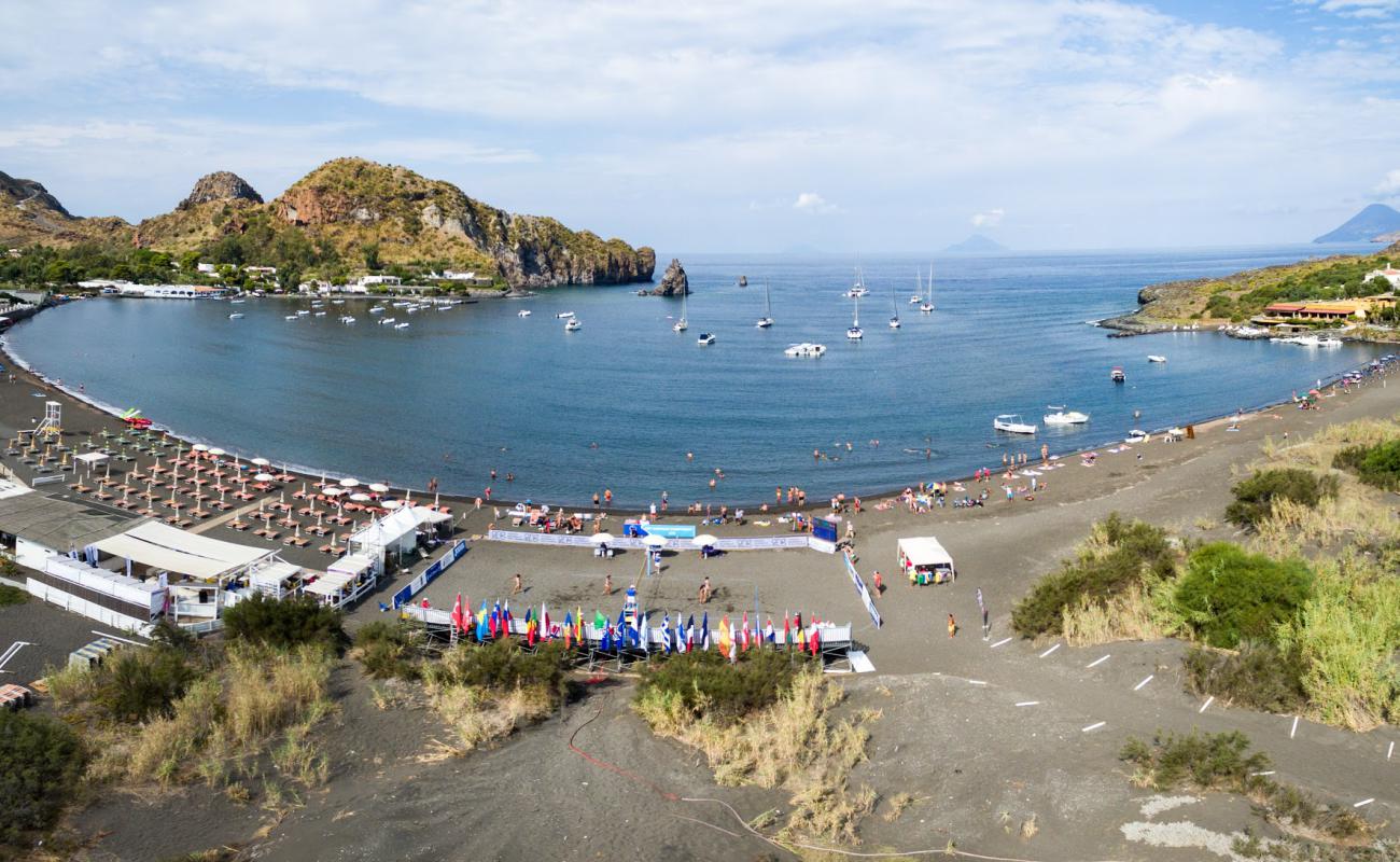 Photo of Black Sands beach with black sand surface