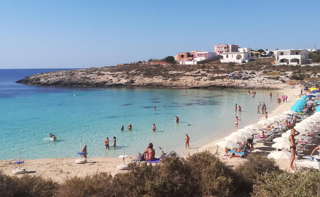 Photo of Spiaggia della Guitgia with bright fine sand surface