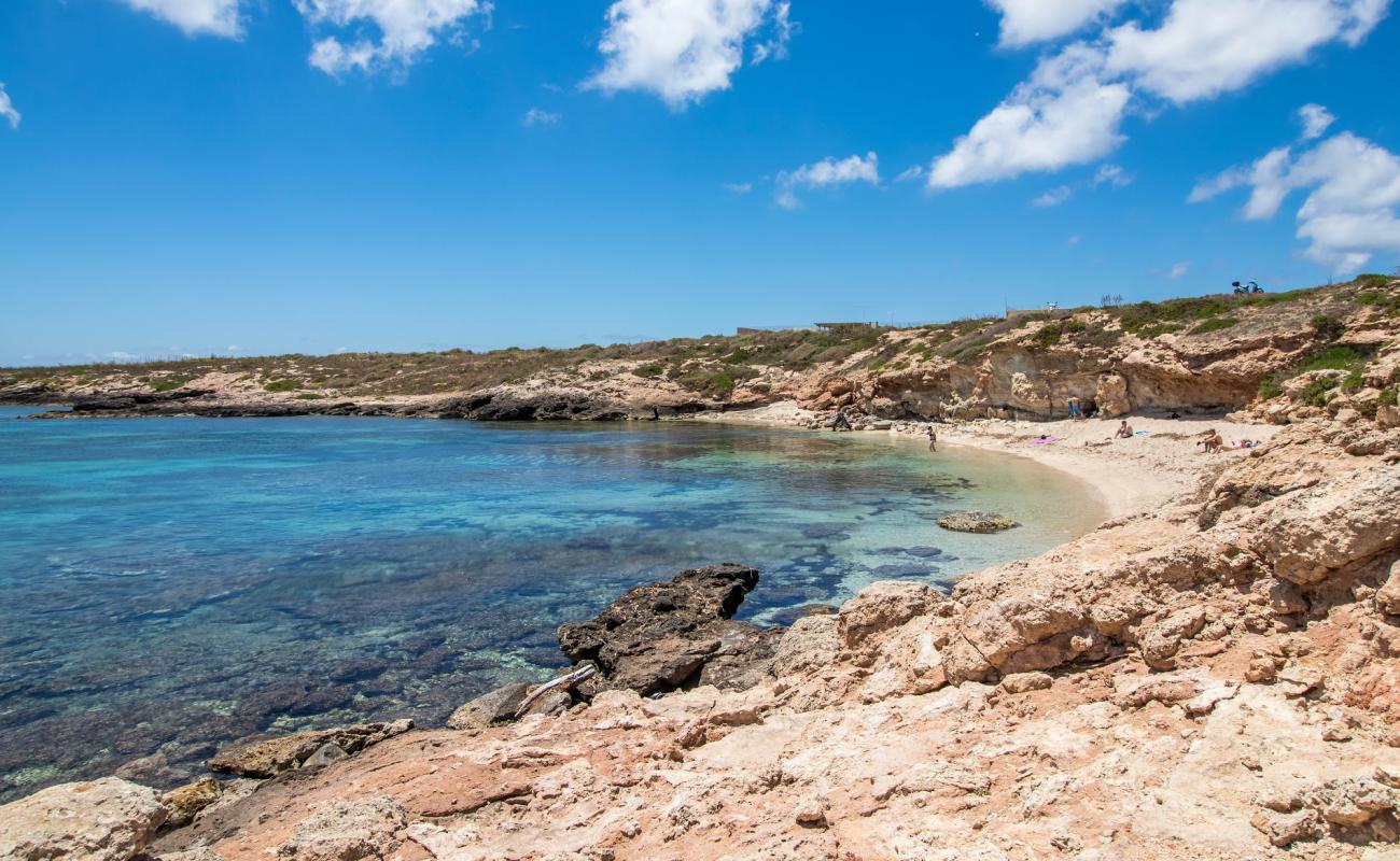 Photo of Cala Spugne with brown sand surface