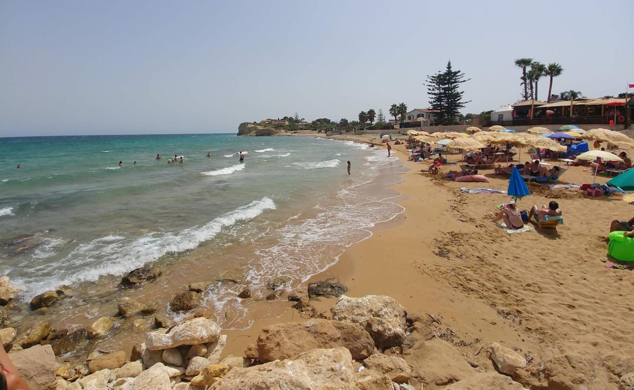 Photo of Spiaggia Di Gallina with brown fine sand surface