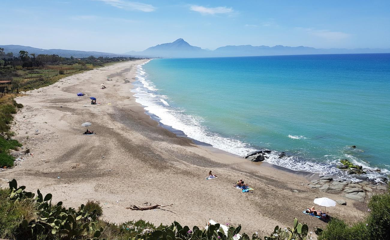 Photo of Gorgo Lungo beach with light sand &  pebble surface