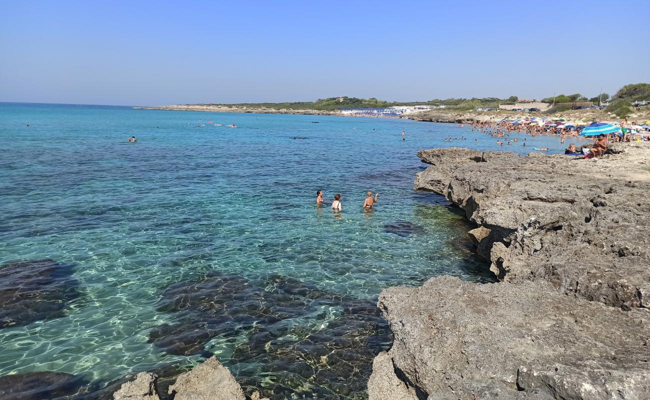 Photo of Tramontone Beach with brown sand surface