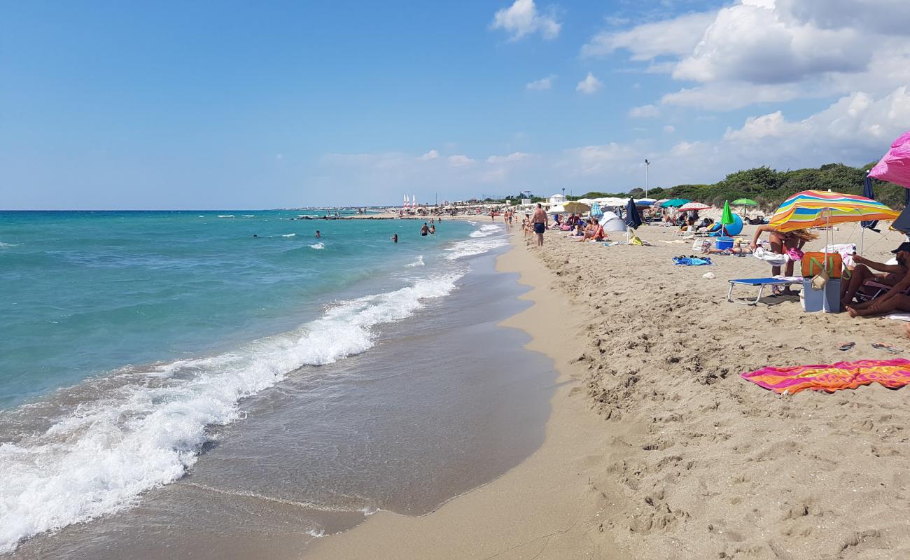 Photo of Spiaggia di Via G.Battista with bright fine sand surface