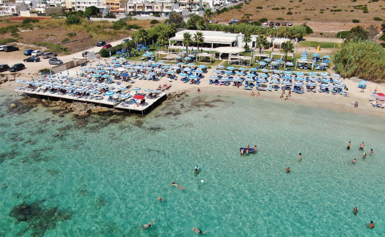 Photo of Saracino beach with bright fine sand surface