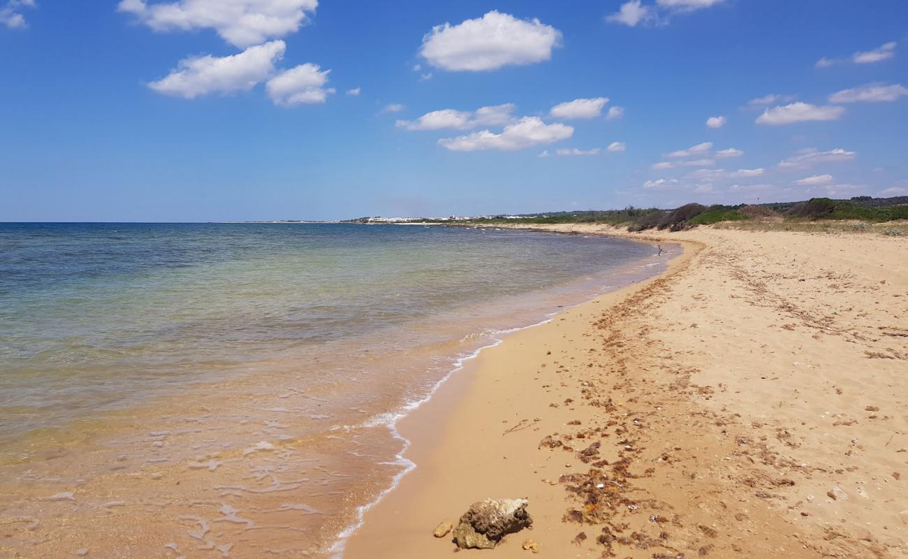 Photo of Spiaggia dell'Isola della Fanciulla with bright sand surface