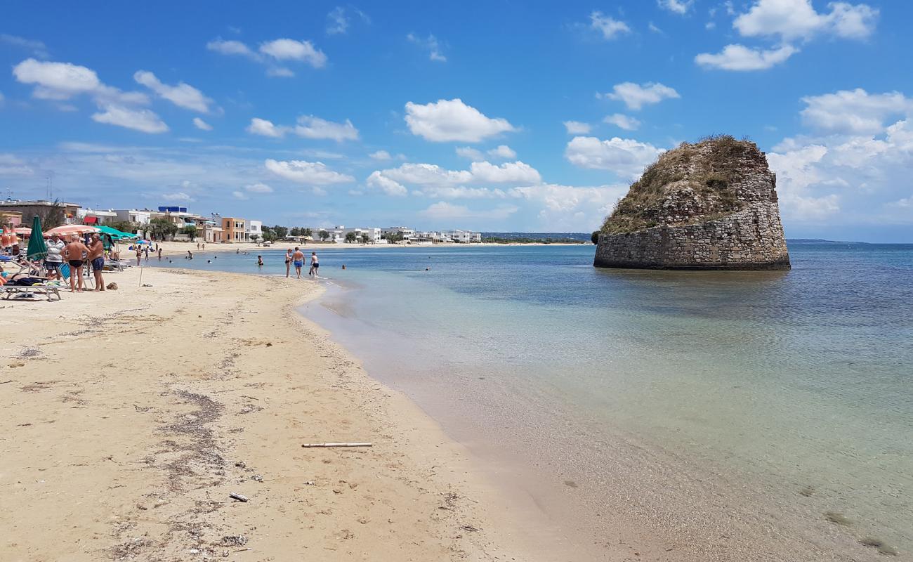 Photo of Spiaggia Marina Di Salve with bright fine sand surface