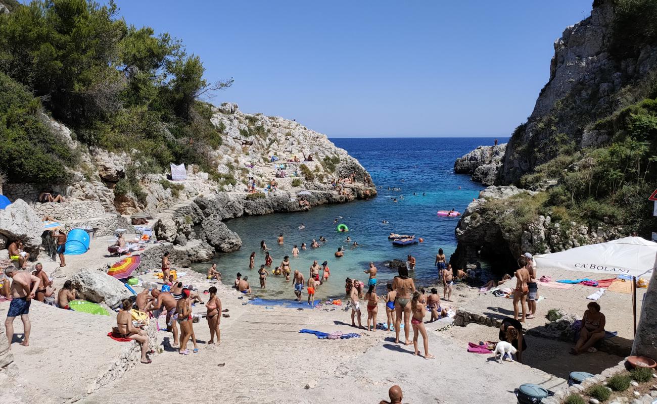 Photo of Cala dell'Acquaviva with rocks cover surface