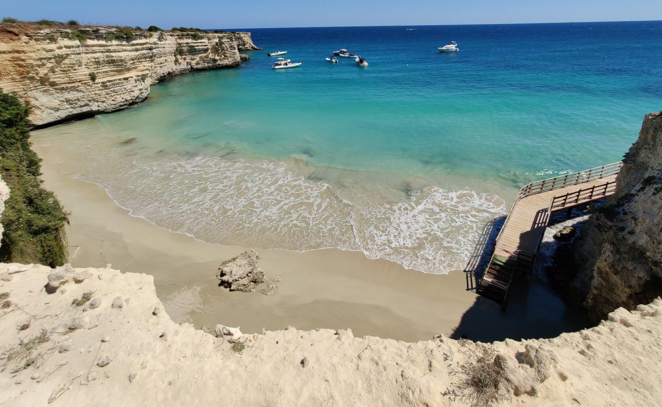 Photo of Mulino d'Acqua beach with bright sand surface