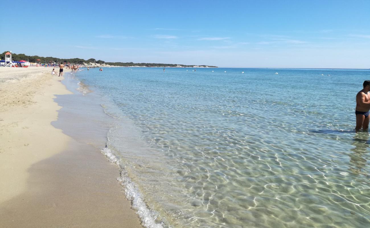 Photo of Spiaggia Alimini with bright fine sand surface