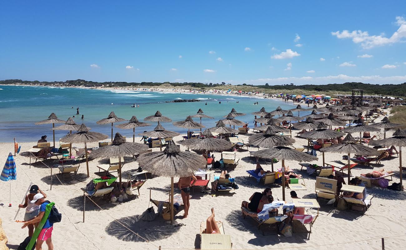 Photo of Punta Penna beach with bright fine sand surface