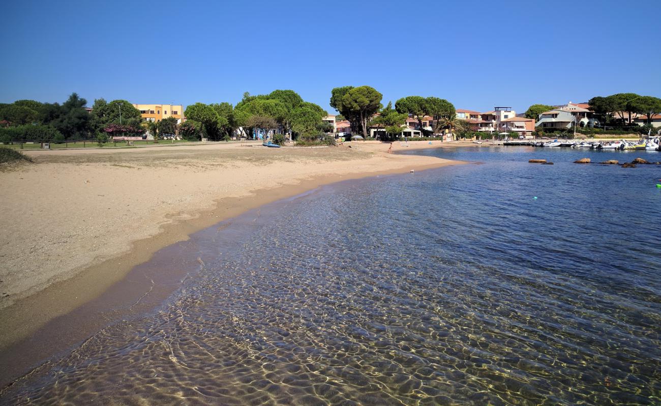 Photo of Porto San Paolo with brown sand surface