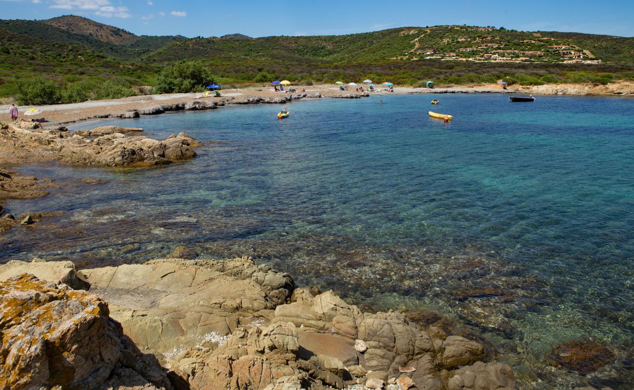 Photo of Li Marini beach with light sand &  pebble surface