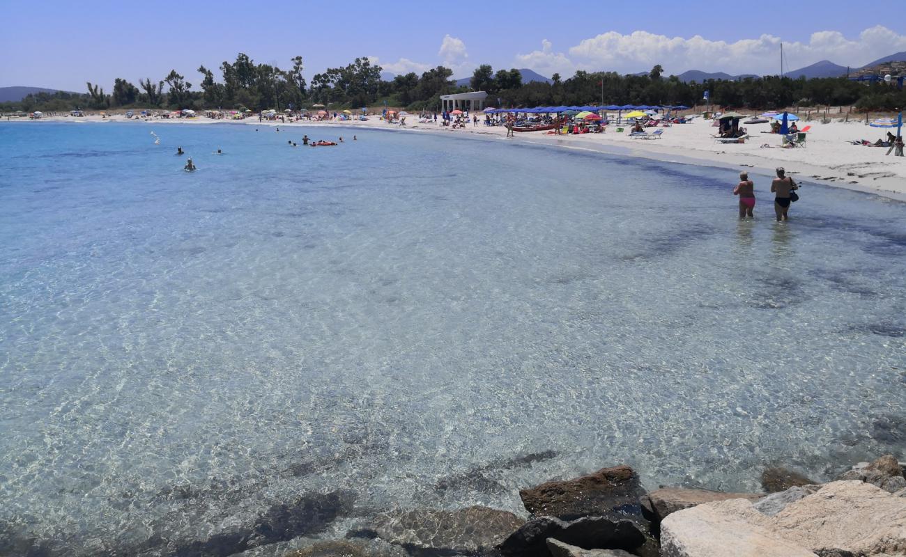 Photo of Porto Ottiolu with bright fine sand surface