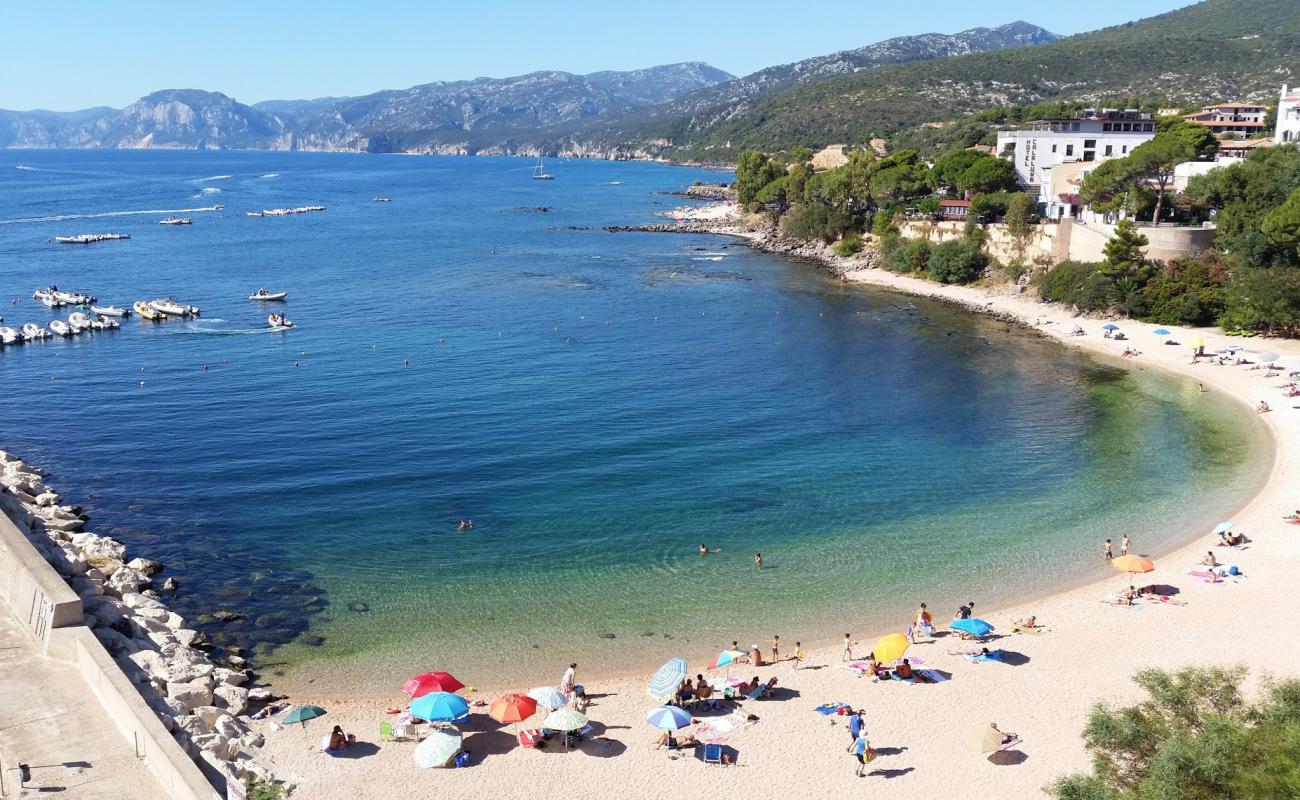 Photo of Spiaggia Di Cala Gonone with light fine pebble surface