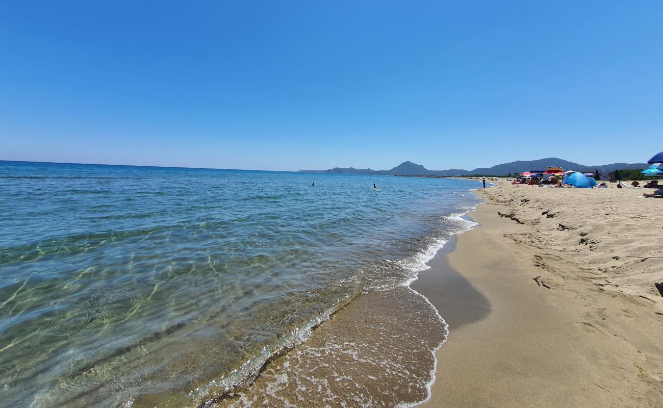 Photo of Spiaggia di Colostrai with bright fine sand surface