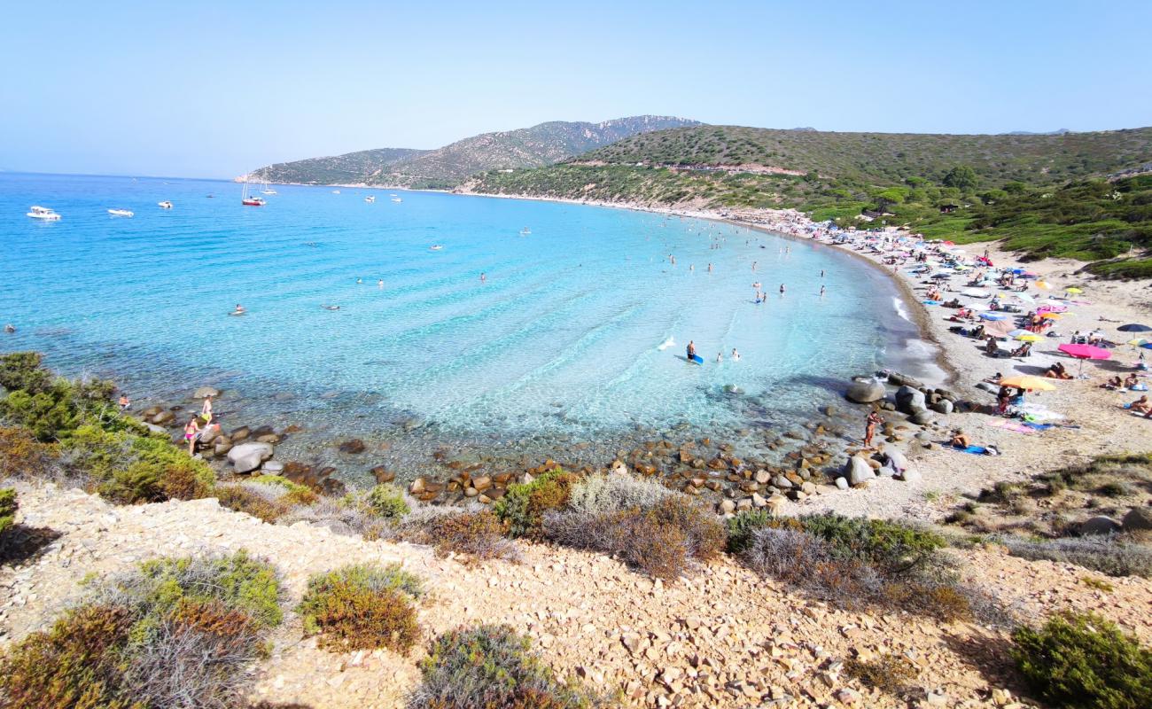 Photo of Spiaggia di Mari Pintau with light pebble surface