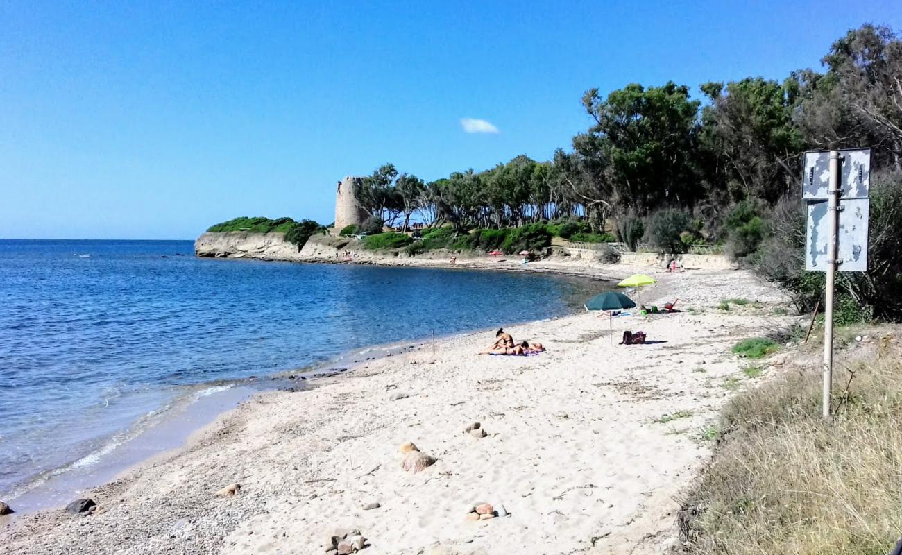 Photo of Spiaggia di Cala d'Ostia with light sand &  pebble surface