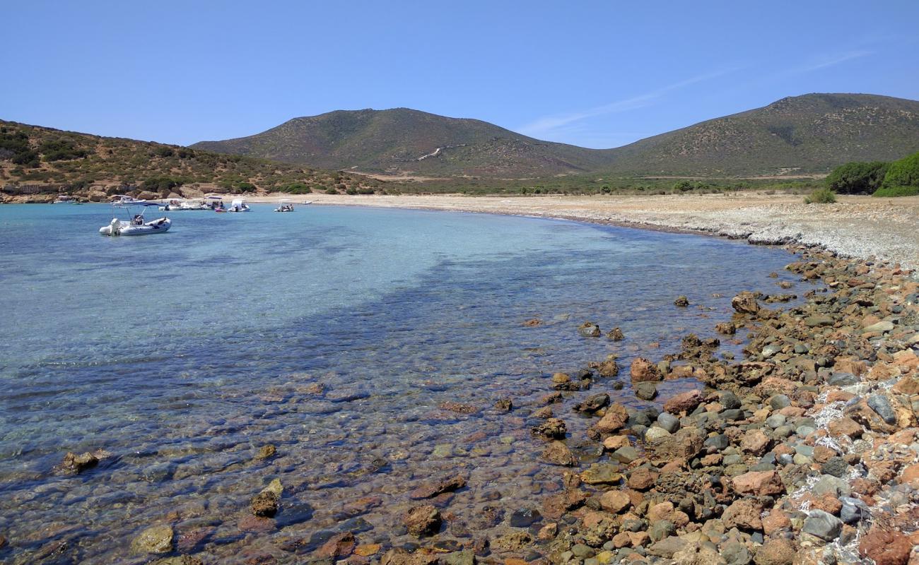 Photo of Port Shield beach with bright fine sand surface