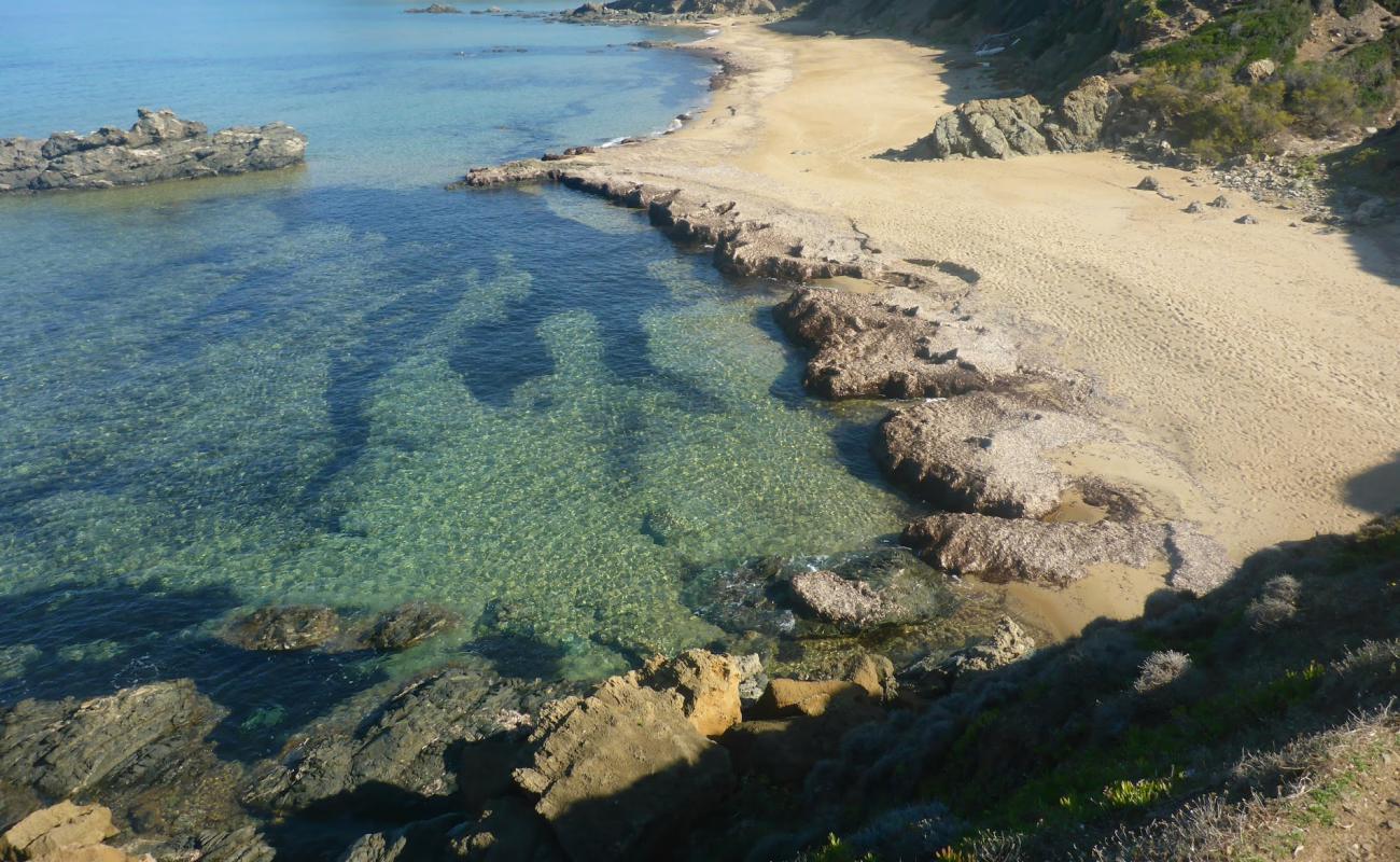 Photo of Marina di Gutturu with bright fine sand surface