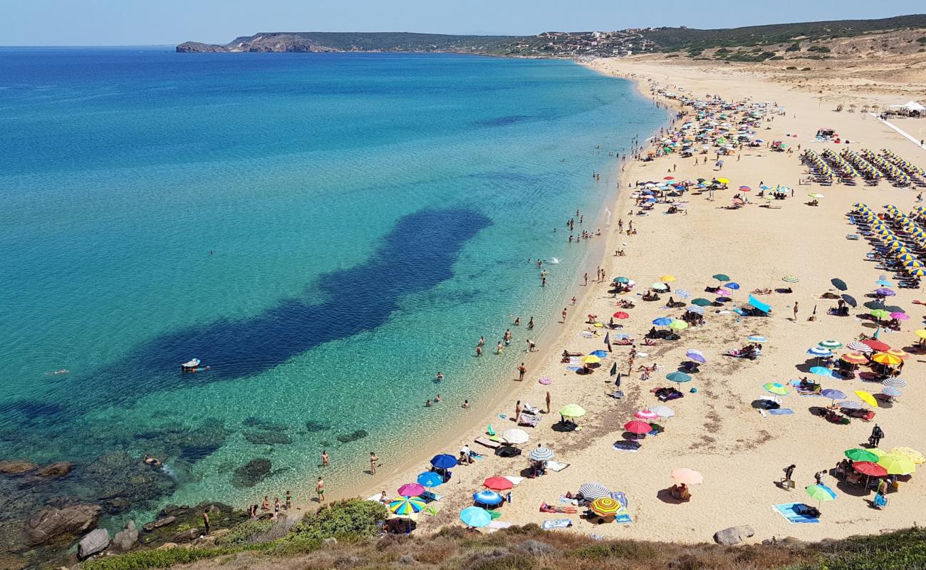 Photo of Torre dei Corsari beach with bright fine sand surface