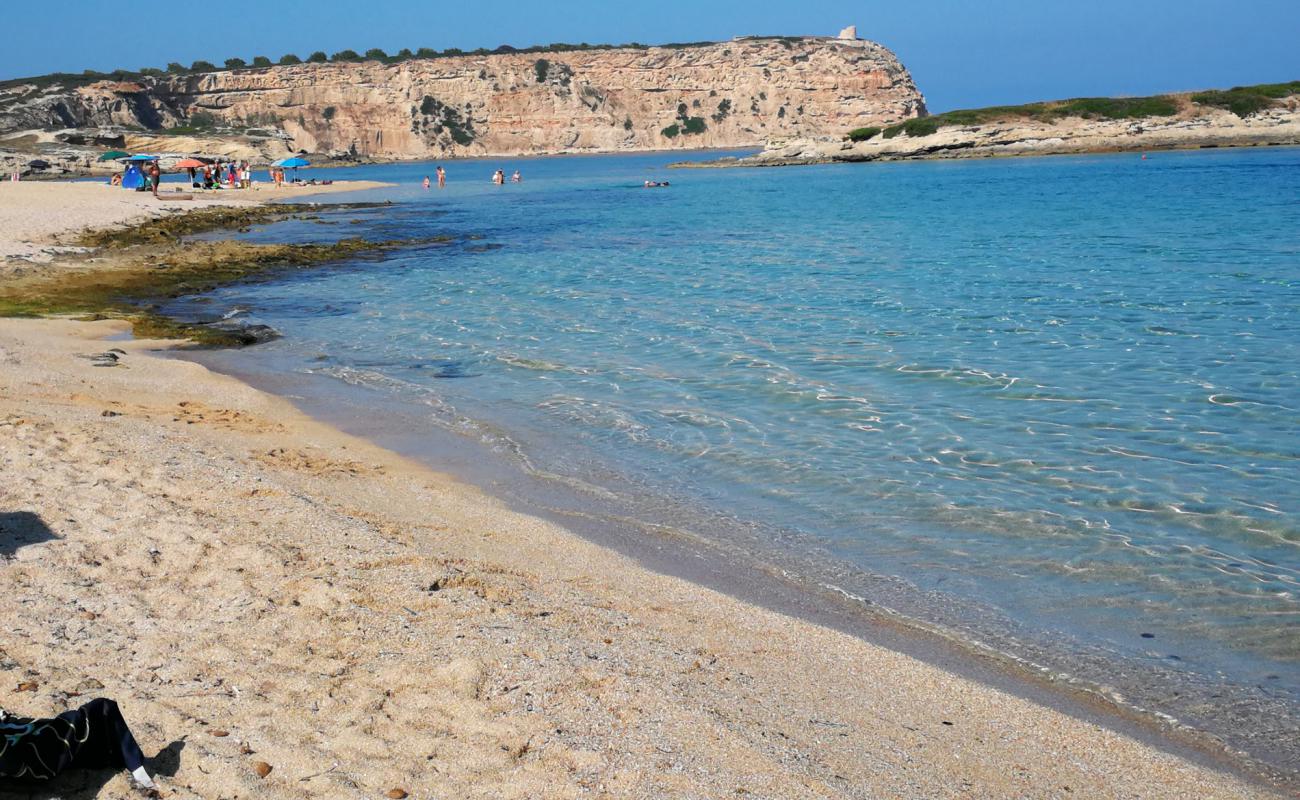 Photo of Spiaggia Sa Mesa Longa with bright sand surface