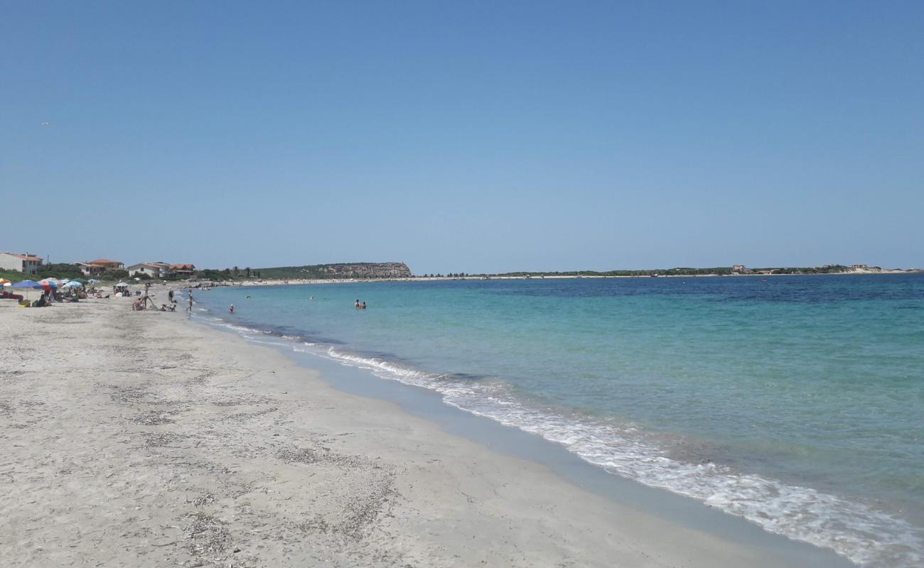 Photo of Sa Rocca Tunda beach with bright sand surface