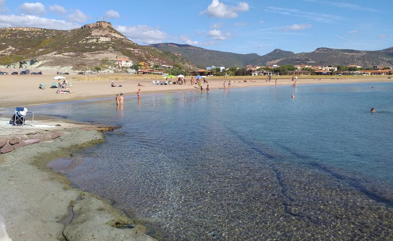 Photo of Bosa Marina beach with bright sand surface