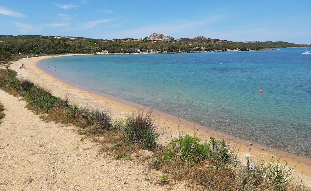 Photo of Golfo delle Saline with light fine pebble surface