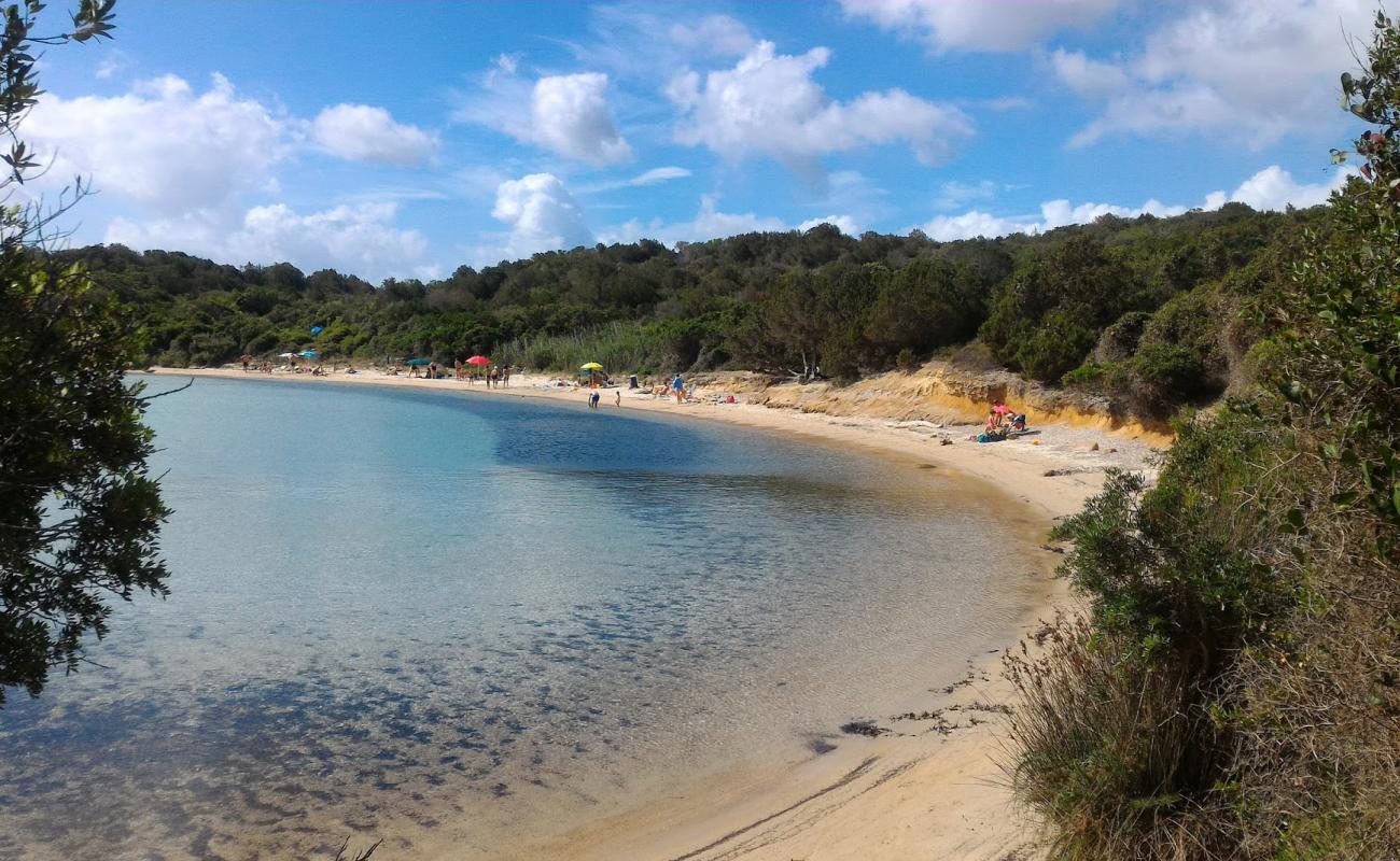 Photo of Cala L'Ulticeddu with light fine pebble surface