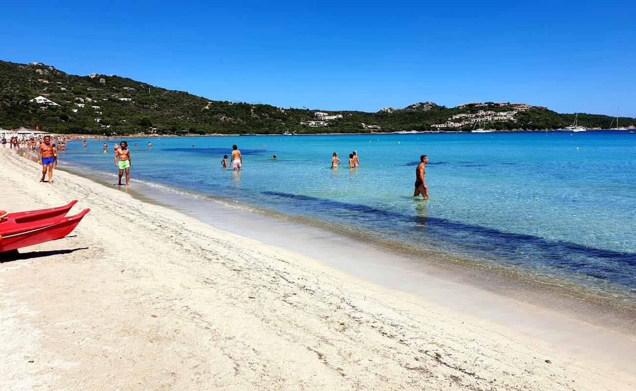 Photo of Marinella Beach with bright fine sand surface