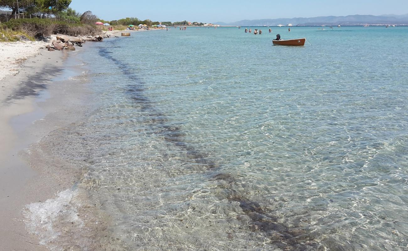 Photo of Giunco beach with bright sand surface