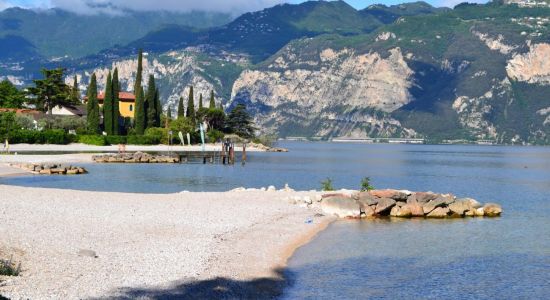 Malcesine bathing beach