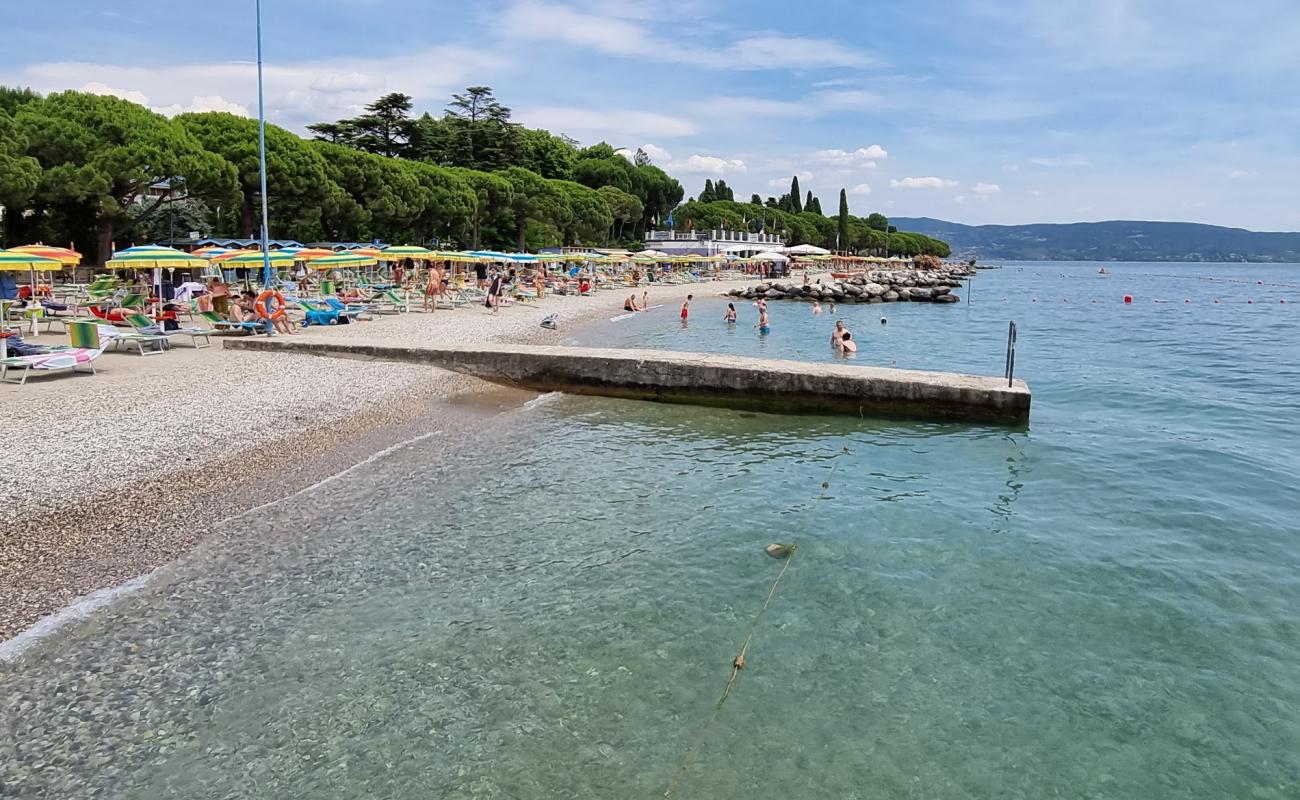 Photo of Spiaggia Lido Azzurro with gray fine pebble surface